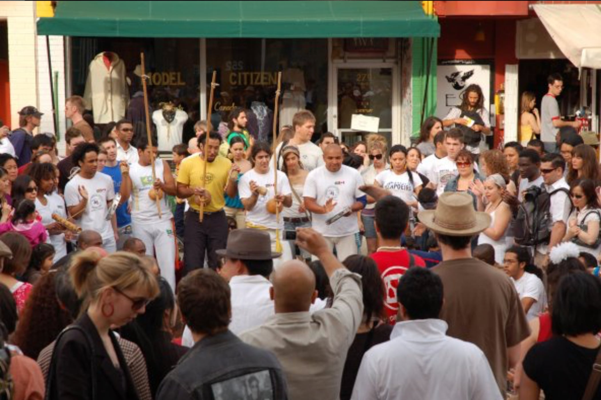 Mestre China, Prof. Kmelo and Sargent @ Kensington Market Car Free Sunday Open Roda